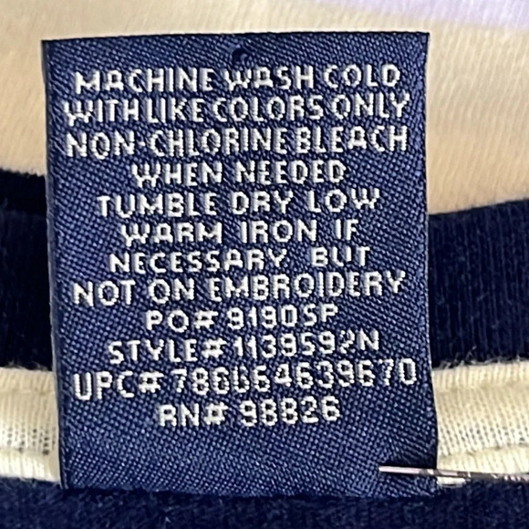 US Polo Big Pony Cotton V Neck Short Sleeve Striped T Shirt - Size XL - Picture 6 of 6